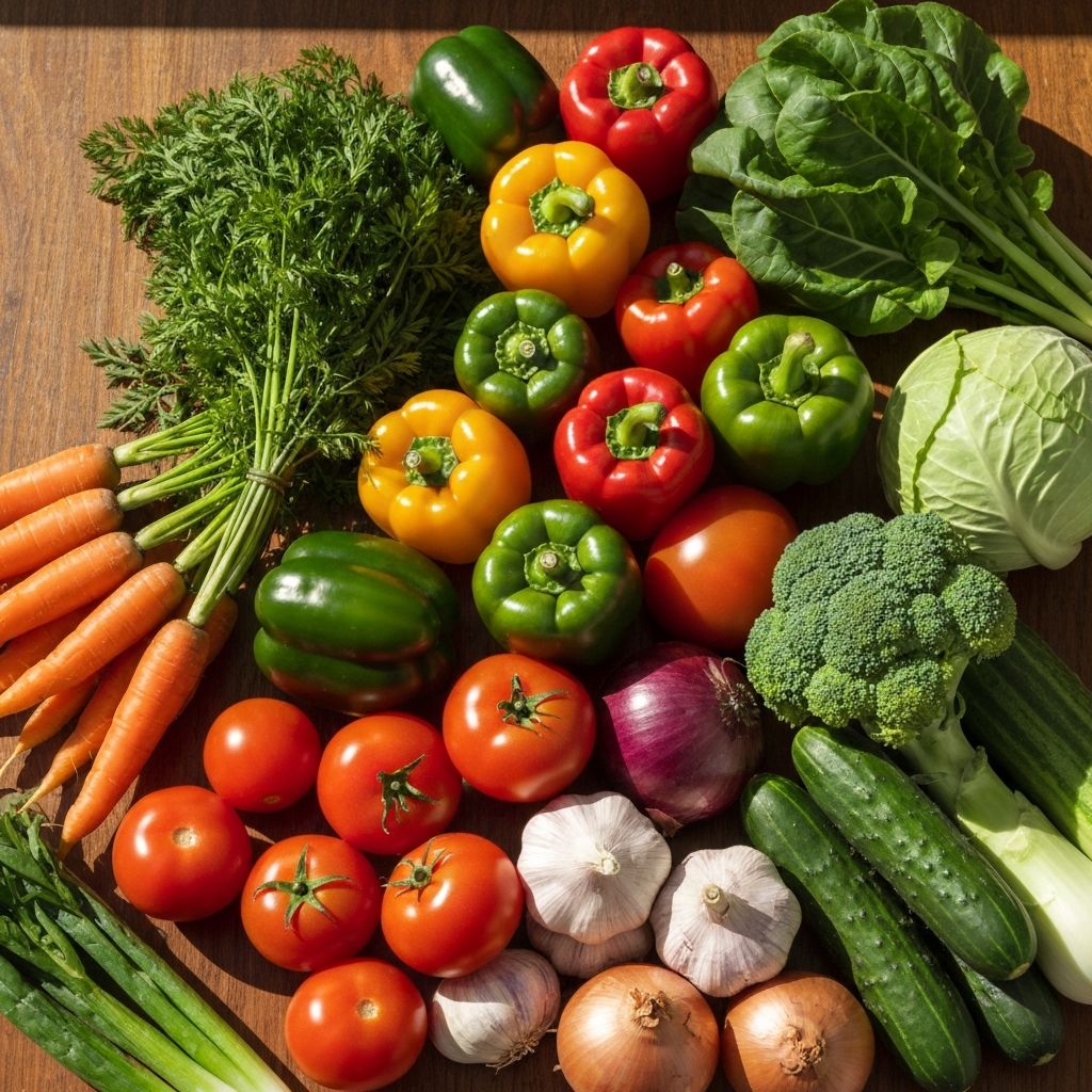 Φρέσκα λαχανικά και φρούτα